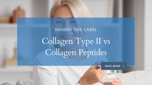 Collagen Type II vs. Collagen Peptides: Which One Supports Your Joints?
